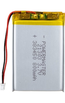 Powermaster 3.7 Volt 800 Mah Lityum Polimer Şarjlı Pil 3.8x34x50 Mm Akıllı Saat Kulaklık Pili Powermaster 3.7 Volt 800 Mah Lityum Polimer Şarjlı Pil 3.8x34x50 Mm Akıllı Saat Kulaklık Pili