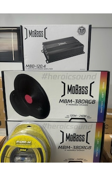Mobass Mbm-380rgb 20cm Midrange Ses Sistemi