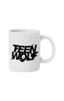 Beyaz Teen Wolf Baskılı Kupa Bardak Beyaz Teen Wolf Baskılı Kupa Bardak