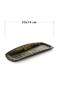 Rölyefli Hibrit Ahşap Köş. Kayık 33x14 Cm 2 Adet Altın Rölyefli Hibrit Ahşap Köş. Kayık 33x14 Cm 2 Adet Altın