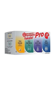 Orzax Ocean Formunu Yakala Pro Set 4 x 30 Kapsül