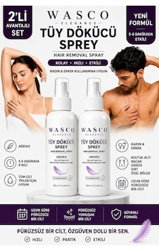 Tüy Dökücü Sprey 2 Adet X 100 Ml Kadın & Erkek Kullanıma Uygun Tüm Vücut Kullanımına Uygun Tüy Dökücü Sprey 2 Adet X 100 Ml Kadın & Erkek Kullanıma Uygun Tüm Vücut Kullanımına Uygun