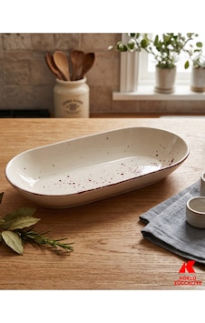 30 Cm Kayık Tabak Bordo 30 Cm Kayık Tabak Bordo