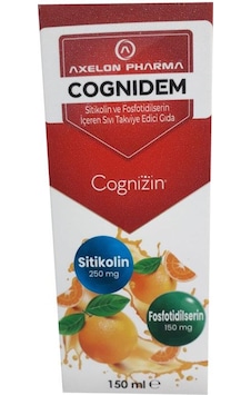 Axelon Cognidem Şurup 150 ML Axelon Cognidem Şurup 150 ML