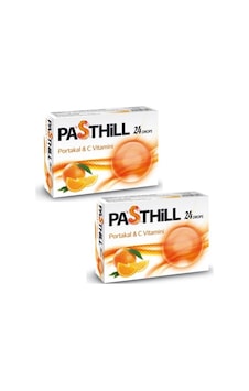 Ledapharma Pasthill Portakal 24 Adet Boğaz Pastili 2'Li