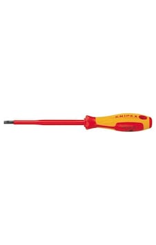 Knipex 98 20 40 4x100mm İzoleli Düz Uçlu Tornavida Vde Knipex 98 20 40 4x100mm İzoleli Düz Uçlu Tornavida Vde