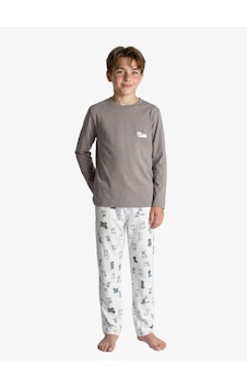 Blackspade Erkek Çocuk Pijama Takımı 41023 - Vizon Blackspade Erkek Çocuk Pijama Takımı 41023 - Vizon
