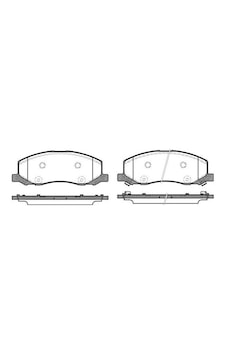 HITEC 10224 Ön Balata Insignia 08-Saab 9-5 10- (18 Jant)