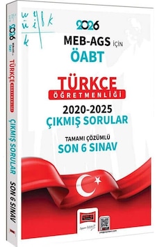 Yargı 2026 Öabt Meb Ags Türkçe Öğretmenliği Tamamı Çözümlü Son 6 Sınav Çıkmış Sorular Yargı 2026 Öabt Meb Ags Türkçe Öğretmenliği Tamamı Çözümlü Son 6 Sınav Çıkmış Sorular
