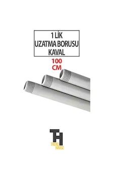 Uzatma Borusu 100 Cm Kaval 1 Lik