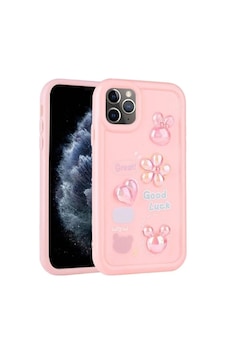 Apple Uyumlu iPhone 11 Pro Max Kılıf Kabartma Figürlü Parlak Zore Apple Uyumlu iPhone 11 Pro Max Kılıf Kabartma Figürlü Parlak Zore