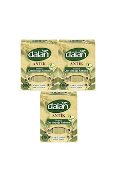 Dalan Antik Vegan El Yapımı Doğal Katı Defneli Zeytinyağı Sabunu 3 x 900 G Dalan Antik Vegan El Yapımı Doğal Katı Defneli Zeytinyağı Sabunu 3 x 900 G