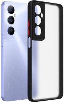 Realme C65 4g Kılıf Zore Hux Kapak Lacivert Realme C65 4g Kılıf Zore Hux Kapak Lacivert