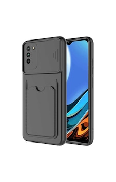 Xiaomi Poco M3 Kılıf Cüzdan Sürgülü Kamera Korumalı Kartllıklı Bölmeli Kapak Kartix Xiaomi Poco M3 Kılıf Cüzdan Sürgülü Kamera Korumalı Kartllıklı Bölmeli Kapak Kartix