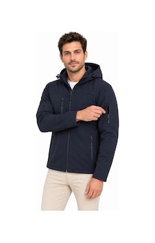 Barlashive Erkek Su Geçirmez Softshell İçi Polar Astarlı Çıkarılabilir Kapüşonlu 4 Cepli Mont Ceket - Lacivert Çok Renkli Barlashive Erkek Su Geçirmez Softshell İçi Polar Astarlı Çıkarılabilir Kapüşonlu 4 Cepli Mont Ceket - Lacivert Çok Renkli
