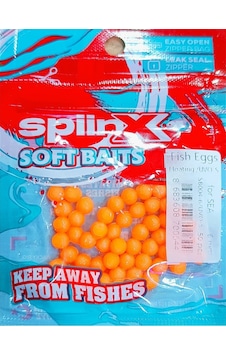 Spıınx Balık Yumurtası 6mm Uv Turuncu 50p