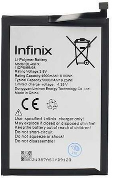 Realpower İnfinix Note 10 Pro 49jx Batarya Realpower İnfinix Note 10 Pro 49jx Batarya
