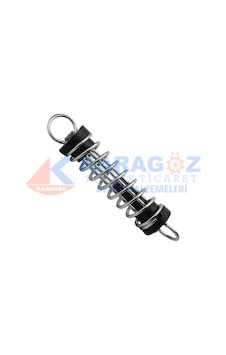 KROM TAKVİYELİ HALAT ESNETME YAYI ÇAP:70MM BOY:400MM KROM TAKVİYELİ HALAT ESNETME YAYI ÇAP:70MM BOY:400MM