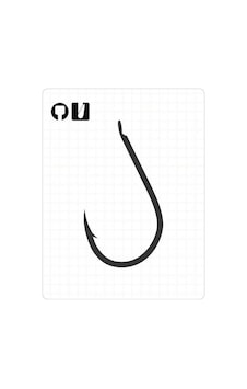 Fudo 1001 Chinu No:1/0 Iğne Renk: Black Nikel 9'Lu Paket
