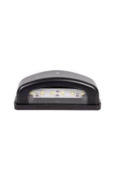Plaka Lambası 6ledli Siyah Renk 12x24 Volt E Belgeli 2 Adet Formplas