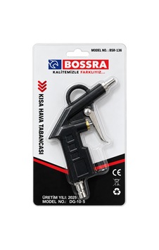 Bossra Bsr-136 Kısa Hava Üfleme Tabancası Kompresör Temizleme Tabancası Bossra Bsr-136 Kısa Hava Üfleme Tabancası Kompresör Temizleme Tabancası