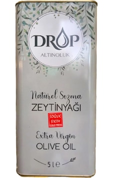 Drop Natürel Sızma Zeytinyağı Teneke 5 L Drop Natürel Sızma Zeytinyağı Teneke 5 L