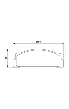 QCB QCB3317 Arka Balata M124 QCB QCB3317 Arka Balata M124