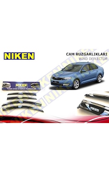 Skoda Rapid Sedan Cam Rüzgarlığı Kromlu 2013 Niken