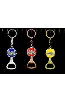 Metal Ayasofya Anahtarlık Ve Açacak Alk2203 Çok Renkli Metal Ayasofya Anahtarlık Ve Açacak Alk2203 Çok Renkli