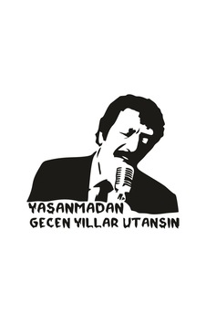 Yaşanmadan Geçen Yıllar Utansın Şarkı Sözü Sticker Siyah 24 20 Cm3344 Yaşanmadan Geçen Yıllar Utansın Şarkı Sözü Sticker Siyah 24 20 Cm3344