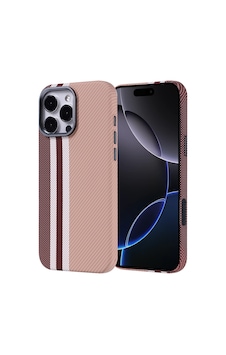 Kilifone - İphone 16 Pro Uyumlu Kılıf Magsafe Özellikli Karbon Fiber Görünümlü Nekst Kapak - Gold - T36763 Kilifone - İphone 16 Pro Uyumlu Kılıf Magsafe Özellikli Karbon Fiber Görünümlü Nekst Kapak - Gold - T36763