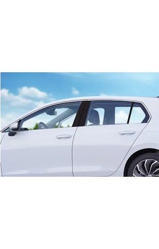 Volkswagen Golf Uyumlu 8 Cam Çerçevesi -2019 Paslanmaz Çelik Parça