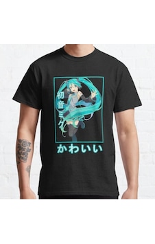 Noıssey Kırmızı Etiket Gala Hatsune Miku T-shirt 07469 Beyaz Noıssey Kırmızı Etiket Gala Hatsune Miku T-shirt 07469 Beyaz