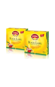 Doğuş Black Label Siyah Süzen Bardak Poşet Çay 2'li 100 x 2 G Doğuş Black Label Siyah Süzen Bardak Poşet Çay 2'li 100 x 2 G