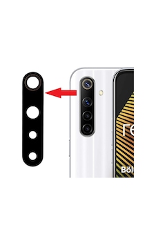 Realme Uyumlu 6i Kamera Lensi Camı RMX2040 Realme Uyumlu 6i Kamera Lensi Camı RMX2040