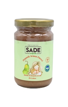 Sade Organik Armut Püresi 100 Gr. 100 ML Sade Organik Armut Püresi 100 Gr. 100 ML