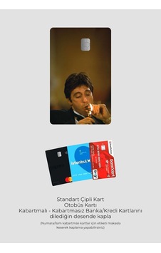 Al Pacino Tasarımlı Kart Kaplama Stickeri Kredi/banka Kartı Için Uyumlu Diğer Al Pacino Tasarımlı Kart Kaplama Stickeri Kredi/banka Kartı Için Uyumlu Diğer