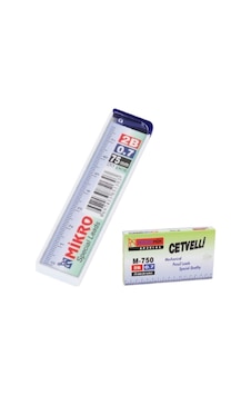 Min Kalem Ucu 0.7 Uc 2B Dereceli Cetvelli - 24'lü Paket