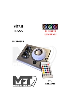 Masfitech Tezgah Altı Bluetooth Müzik Çalar Prizmatik Venüs Füme Masfitech Tezgah Altı Bluetooth Müzik Çalar Prizmatik Venüs Füme
