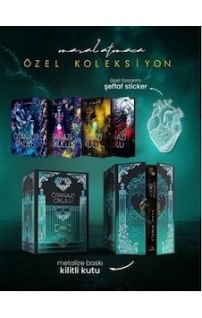 Ötanazi Okulu Serisi - Yan Boyamalı Kilitli Özel Seti - 4 Kitap Takım - Kutulu Sku: Zeusstk19ea4767e3