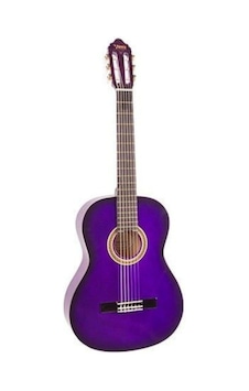 Valencia Vc103tpps 3/4 Klasik Gitar - Mor Sunburst Başlangıç Sev Valencia Vc103tpps 3/4 Klasik Gitar - Mor Sunburst Başlangıç Sev