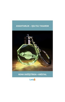 Renk Değiştiren Şık Satürn Gezegen Tasarım Işıklı Anahtarlık 10 Cm Çok Renkli Renk Değiştiren Şık Satürn Gezegen Tasarım Işıklı Anahtarlık 10 Cm Çok Renkli