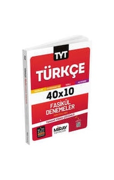 Miray Yayınları Tyt Sıfır Hata Türkçe 10 Deneme Miray Yayınları Tyt Sıfır Hata Türkçe 10 Deneme