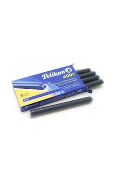 Pelikan Siyah Dolmakalem Kartuşu 5Li Uzun