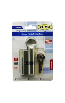 Yuma Ym-b68ms Mandallı Saten Barel Kilit 68mm Yuma Ym-b68ms Mandallı Saten Barel Kilit 68mm