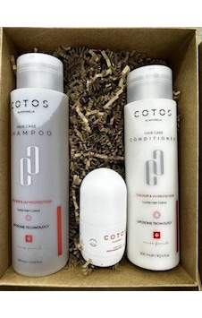 Cotos Colour & Protection Şampuan 400 Ml+ Krem 400 Ml+ Stick Cotos Colour & Protection Şampuan 400 Ml+ Krem 400 Ml+ Stick