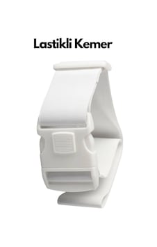 Lastikli İhram Kemeri Beyaz Lastikli İhram Kemeri Beyaz