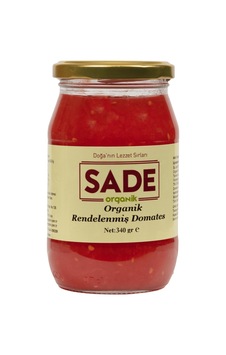 Sade Organik Rendelenmiş Domates 340 Gr Sade Organik Rendelenmiş Domates 340 Gr