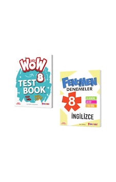 Fenomen Yayınları 8. Sınıf Wow English Test Book Ve Denemeler Fenomen Yayınları 8. Sınıf Wow English Test Book Ve Denemeler