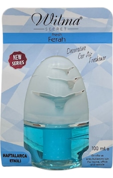 Wilma Secret Küre Oda Ve Araç Kokusu Fresh Okyanus Aromalı - Ortam Koku Giderici 4 Adet Wilma Secret Küre Oda Ve Araç Kokusu Fresh Okyanus Aromalı - Ortam Koku Giderici 4 Adet